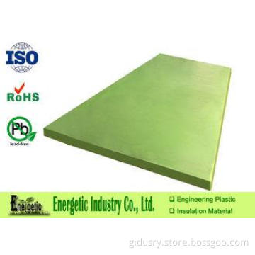 Green Tough Plastic Sheet , 200mm Thickness Engineering MC